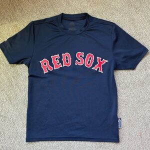 Boston Red Sox Baseball Shirt Number 4 Youth M 7/8